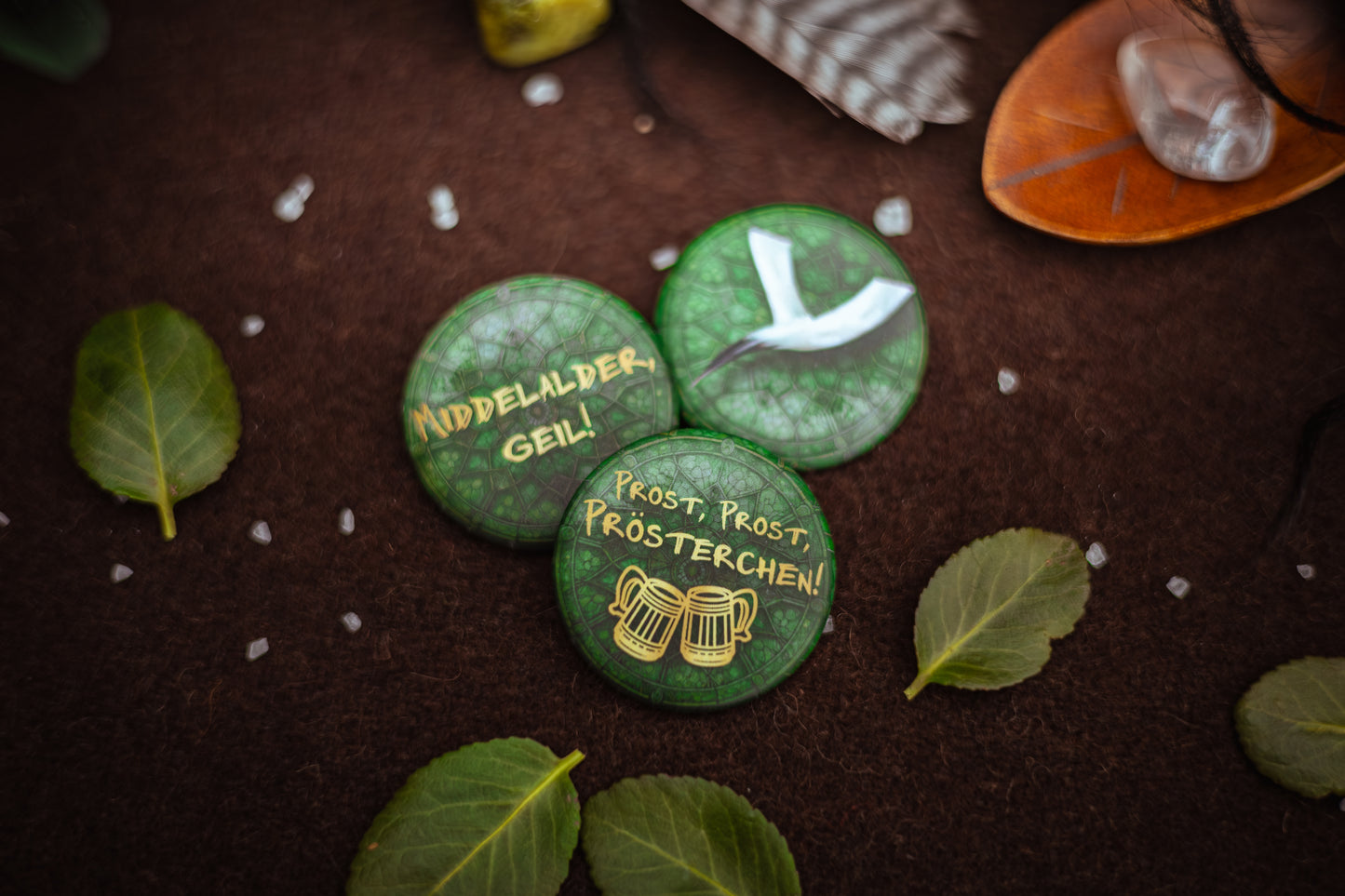 Buttonset "Unvermeydbar"