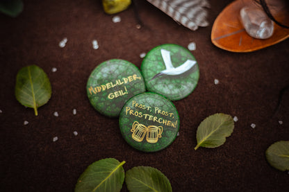 Buttonset "Unvermeydbar"