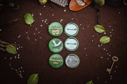 Buttonset "Unvermeydbar"